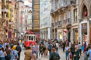 Shopping in Istiklal Street